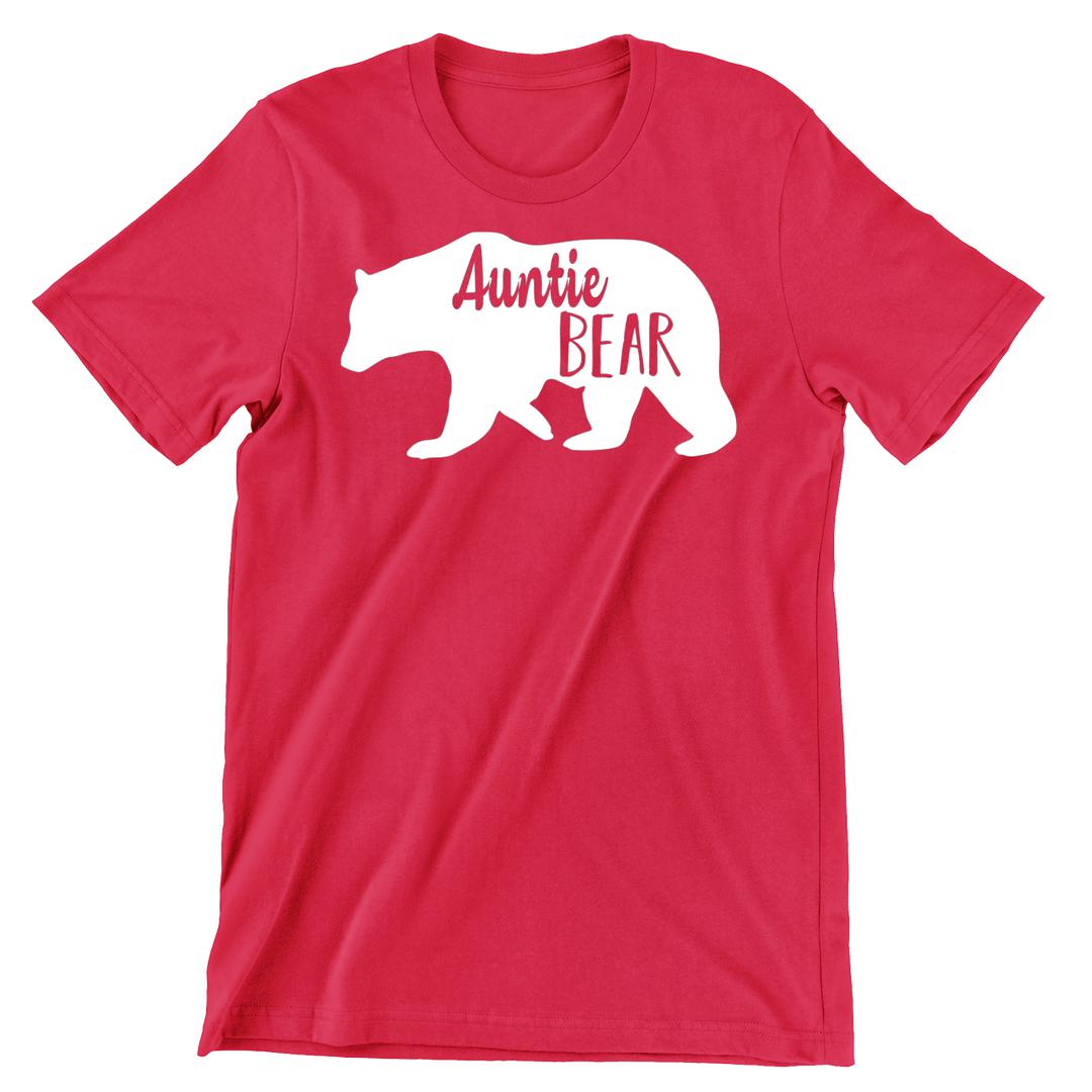 Auntie Bear - funny t shirt for mom_funny mom and son shirts_mom graphic t shirts_mom t shirt ideas_funny shirts for mom_funny shirts for moms_funny t shirts for moms_funny mom tees_funny mom shirts_funny mom shirt