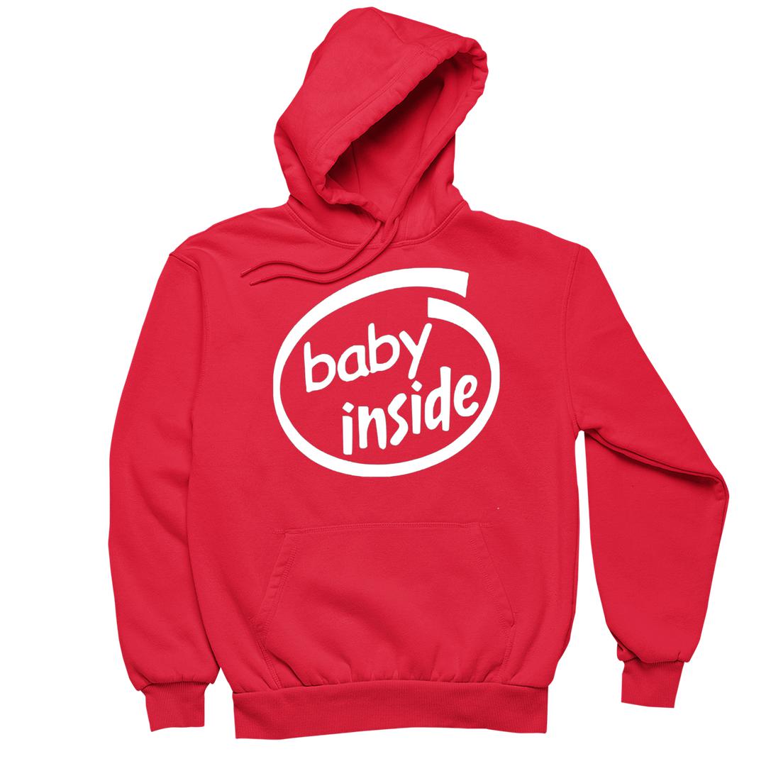 Baby Inside - cute funny maternity shirts_funny pregnant t shirts_funny pregnancy shirts for couples_funny maternity tee shirts_funny pregnancy shirts for mom_funny plus size maternity shirts_funny pregnancy shirts for dad_cheap funny maternity shirts_maternity shirts with funny sayings_funny maternity shirts