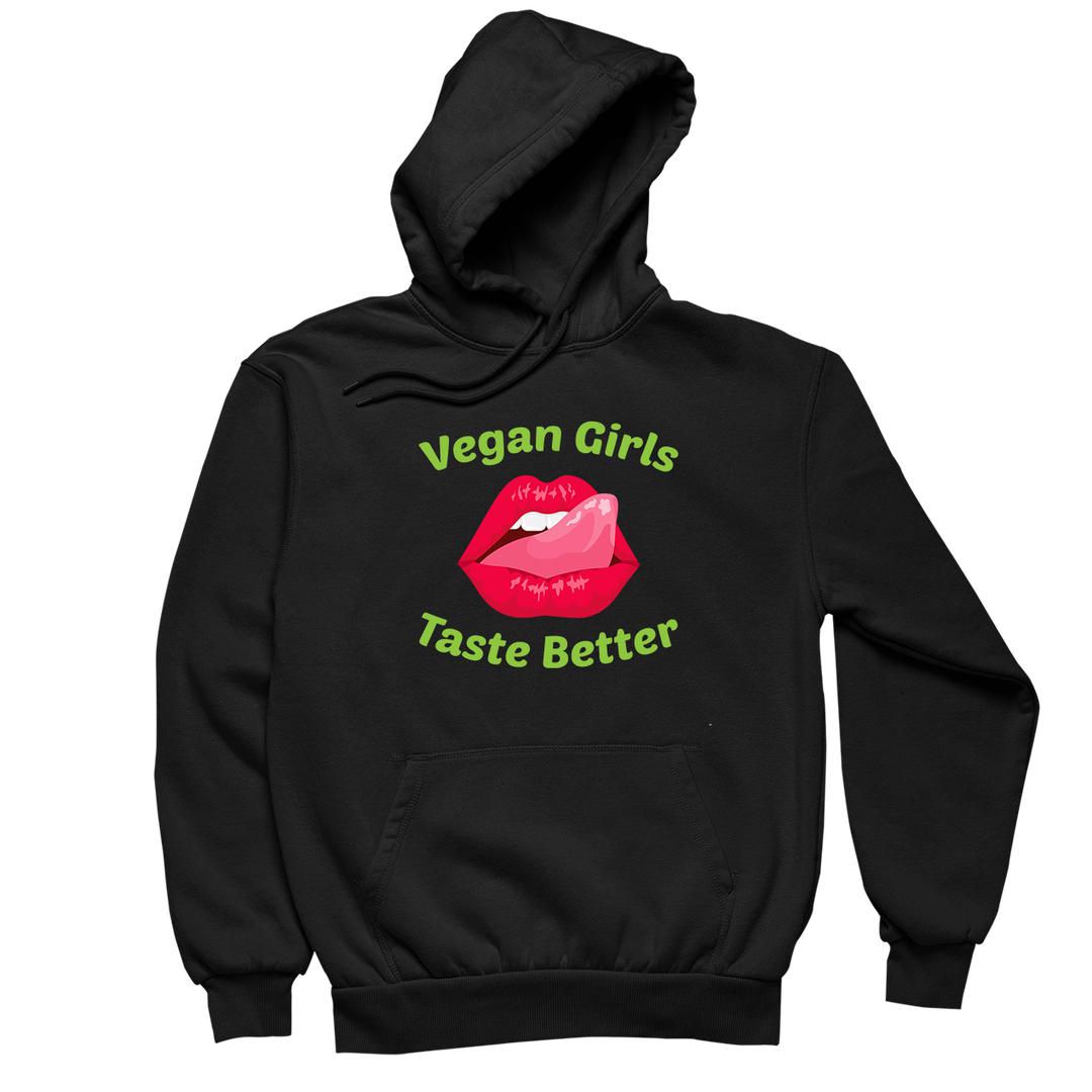Vegan Girls Taste Better - vegan friendly t shirts_vegan slogan t shirts_best vegan t shirts_anti vegan t shirts_go vegan t shirts_vegan activist shirts_vegan saying shirts_vegan tshirts_cute vegan shirts_funny vegan shirts_vegan t shirts funny