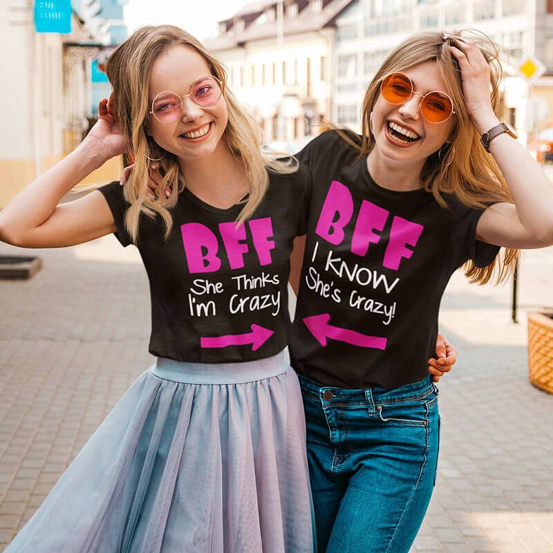 Bff matching sweatshirts shop