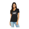 Ladies' Relaxed Jersey V-Neck T-Shirt | Bella+Canvas 6405
