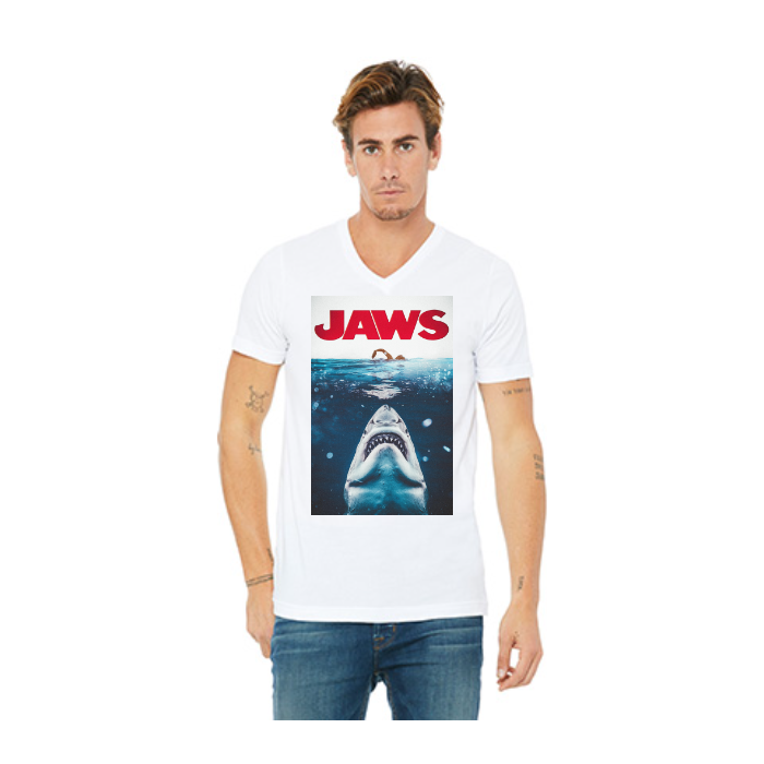 Unisex Jersey Short-Sleeve V-Neck T-Shirt | Bella+Canvas 3005
