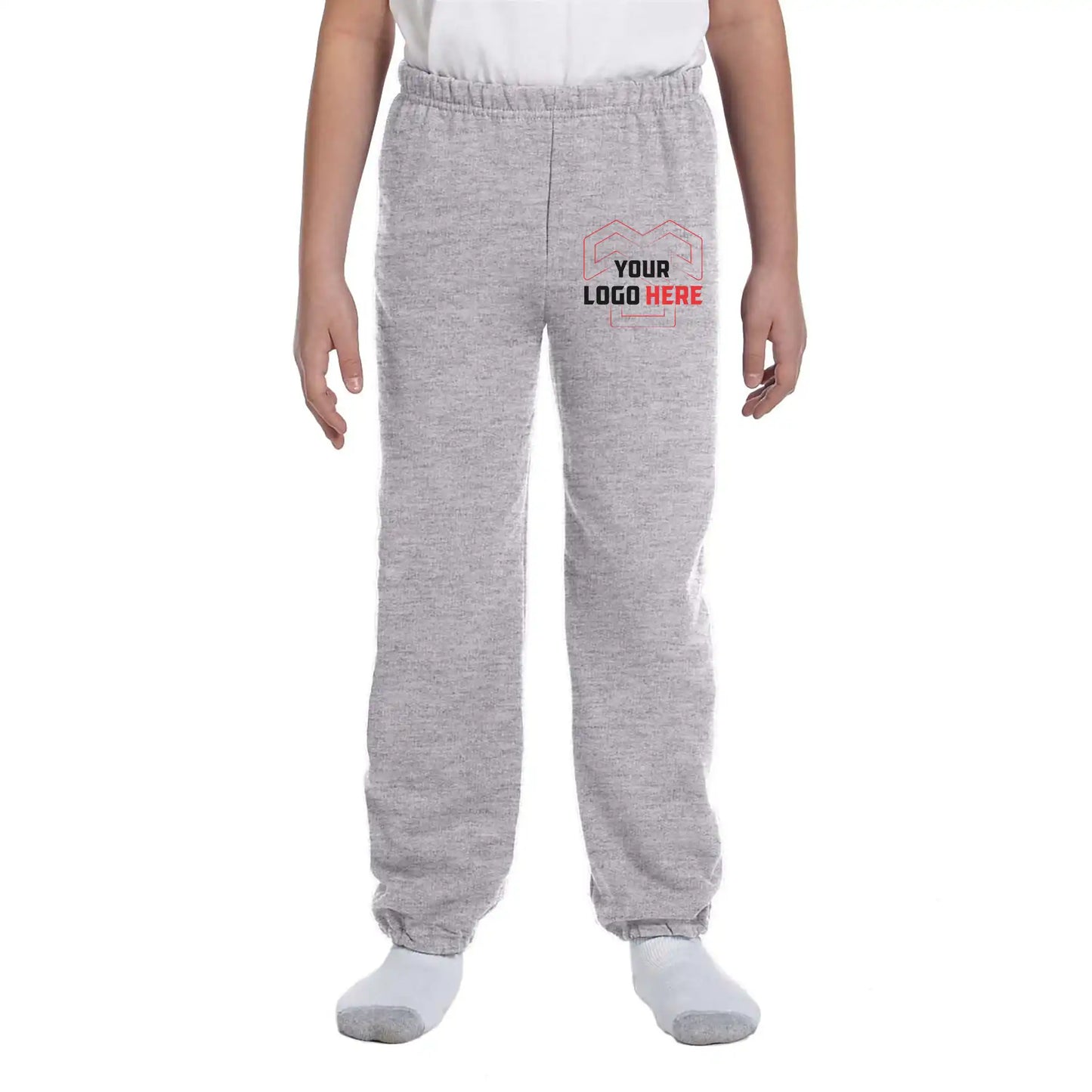 G182B Pantalones deportivos Gildan Youth Heavy Blend™, 8 oz., 50/50