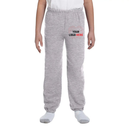 G182B Pantalones deportivos Gildan Youth Heavy Blend™, 8 oz., 50/50