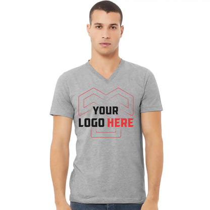 Camiseta unisex de manga corta con cuello en V | Bella+Lienzo 3005