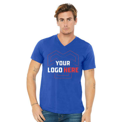 Camiseta unisex de manga corta con cuello en V | Bella+Lienzo 3005