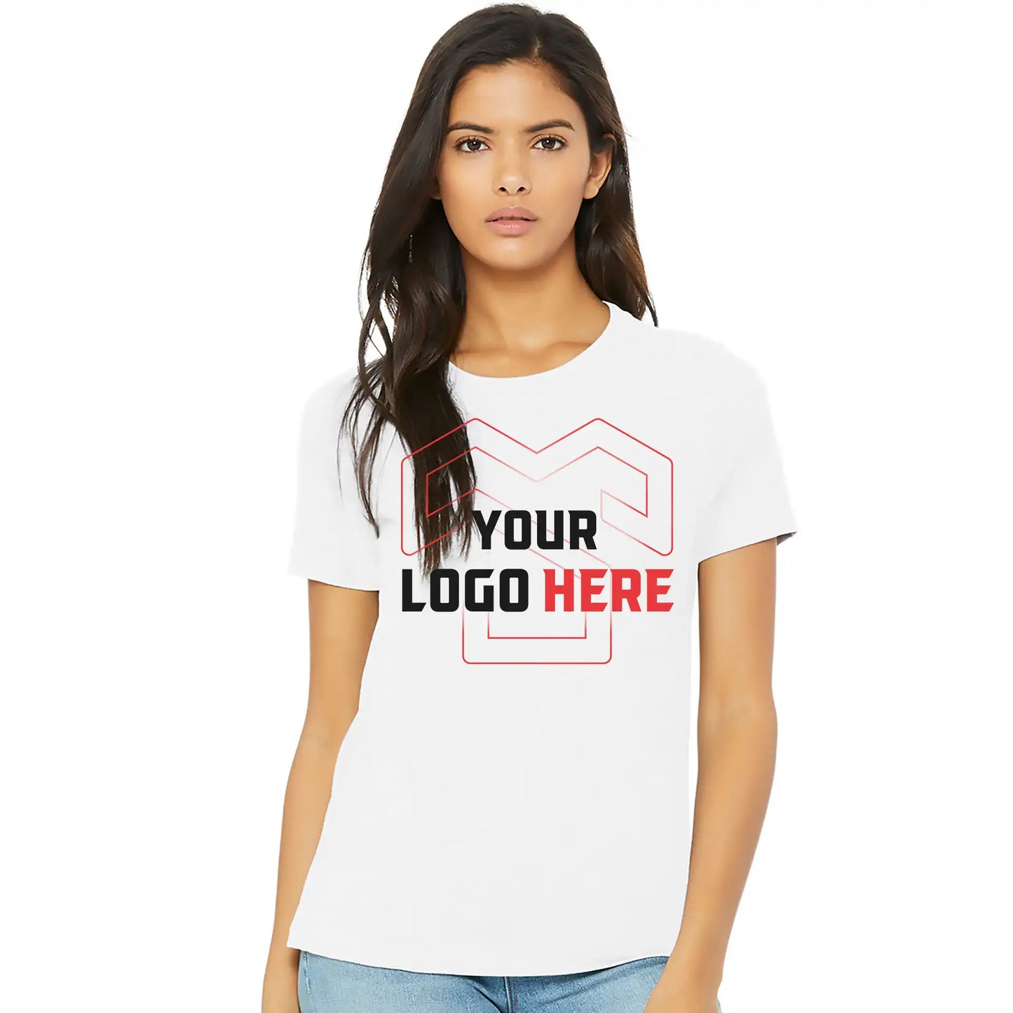 Camiseta holgada de manga corta para mujer | Bella+Lienzo 6400