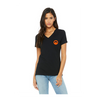 Ladies' Relaxed Jersey V-Neck T-Shirt | Bella+Canvas 6405