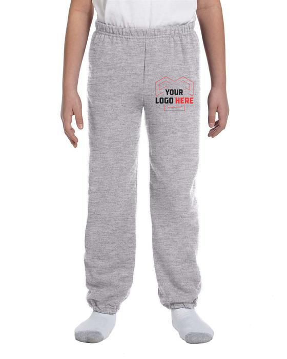 G182B Pantalones deportivos Gildan Youth Heavy Blend™, 8 oz., 50/50