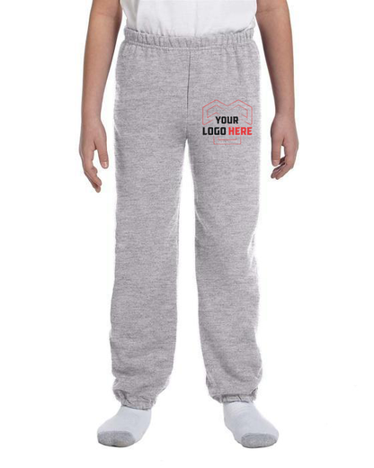 G182B Pantalones deportivos Gildan Youth Heavy Blend™, 8 oz., 50/50