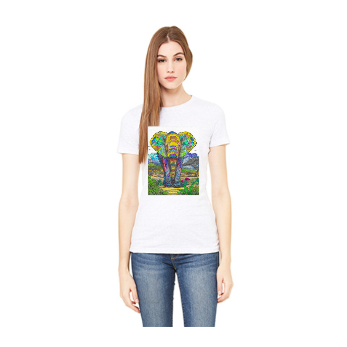 Ladies' Relaxed Jersey Short-Sleeve T-Shirt | Bella+Canvas 6400