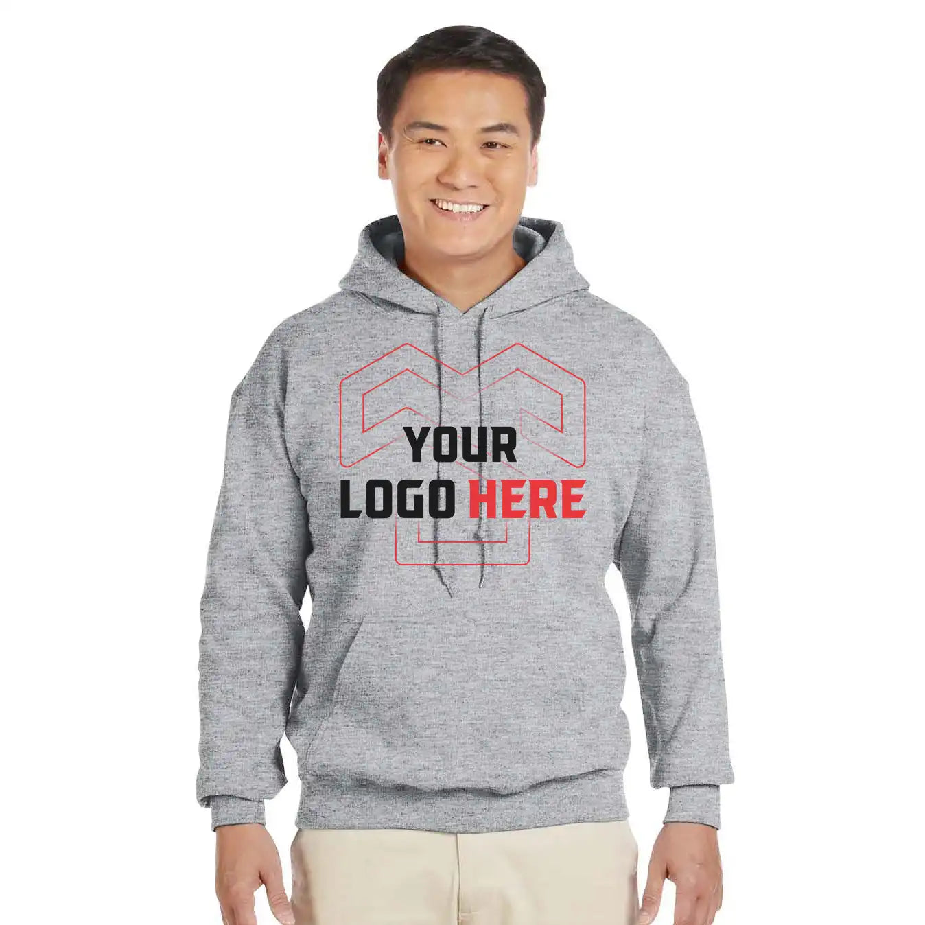 Adult Heavy Blend™ 8 oz., 50/50 Pullover Hooded Sweatshirt | Gildan G185