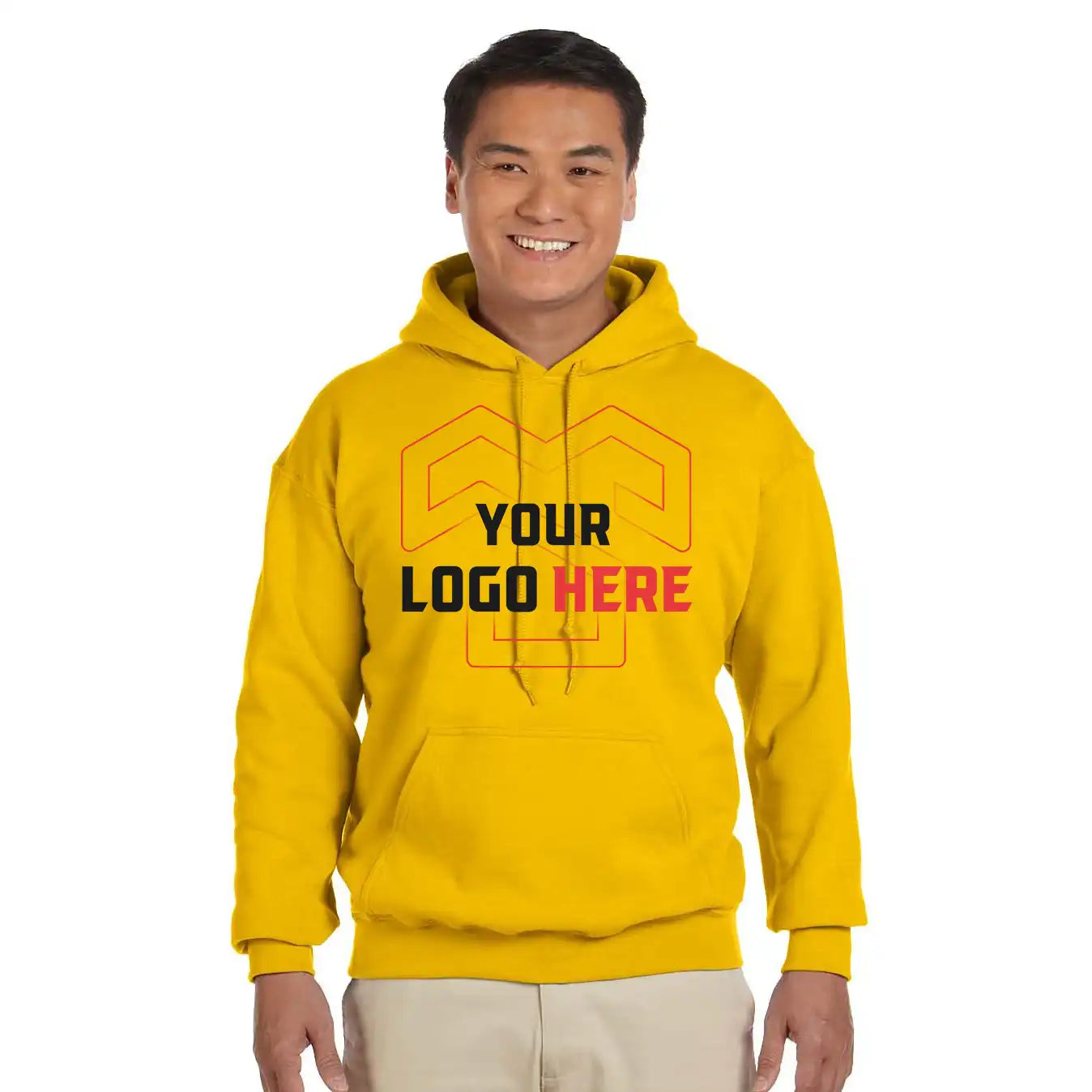 Adult Heavy Blend™ 8 oz., 50/50 Pullover Hooded Sweatshirt | Gildan G185