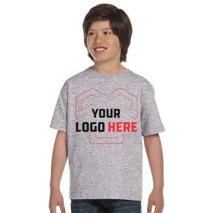 CAMISETA UNISEX DE ALGODÓN PESADO PARA JÓVENES | GILDAN 500B