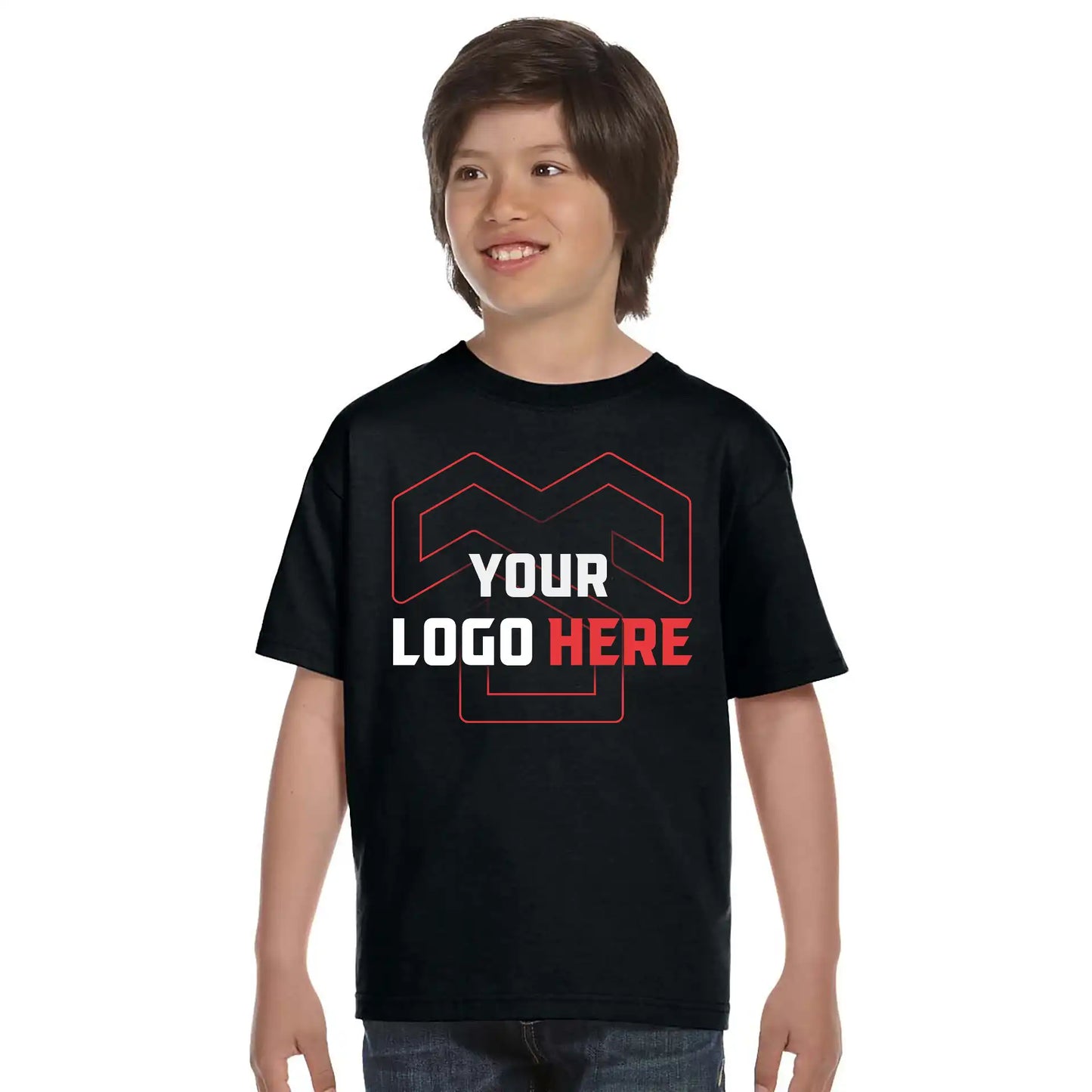 CAMISETA UNISEX DE ALGODÓN PESADO PARA JÓVENES | GILDAN 500B