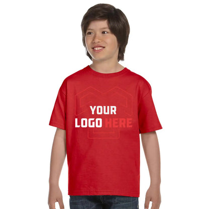 CAMISETA UNISEX DE ALGODÓN PESADO PARA JÓVENES | GILDAN 500B