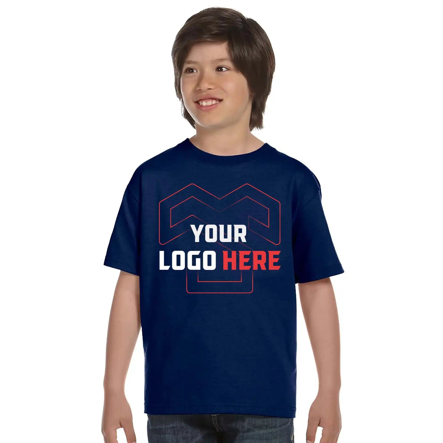 CAMISETA UNISEX DE ALGODÓN PESADO PARA JÓVENES | GILDAN 500B