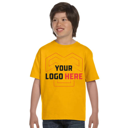 CAMISETA UNISEX DE ALGODÓN PESADO PARA JÓVENES | GILDAN 500B