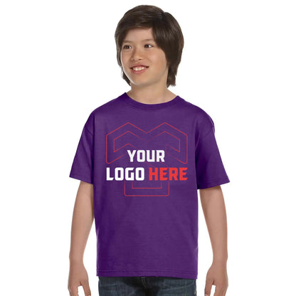 CAMISETA UNISEX DE ALGODÓN PESADO PARA JÓVENES | GILDAN 500B