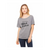 8816 Bella + Camiseta holgada de lona para mujer