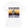 Assuming I'm Just An Old Lady Was Your First Mistake- mens funny gym shirts_fun gym shirts_gym funny shirts_funny gym shirts_gym shirts funny_gym t shirt_fun workout shirts_funny workout shirt_gym shirt_gym shirts