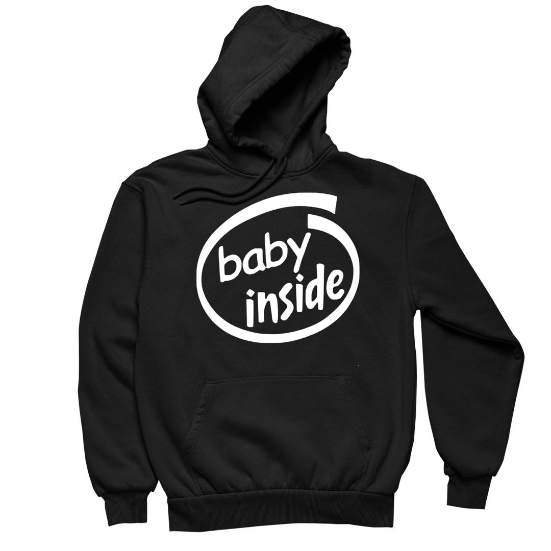 Baby Inside - cute funny maternity shirts_funny pregnant t shirts_funny pregnancy shirts for couples_funny maternity tee shirts_funny pregnancy shirts for mom_funny plus size maternity shirts_funny pregnancy shirts for dad_cheap funny maternity shirts_maternity shirts with funny sayings_funny maternity shirts