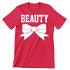 Beauty & Beast /Right Side - t shirts for valentine's day_valentine day t shirts_valentine's day t shirts_long sleeve valentine shirts_valentine's day tee shirt_valentine day tee shirts_valentines day shirt ideas_matching couple t shirts_couple matching t shirts_matching t shirts for couples