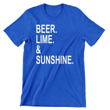 Beer Lime sunshine - funny drinking t shirt_drinking shirts for guys_drinking t shirt_funny drinking shirts_drinking shirts funny_funny alcohol shirts_alcohol shirts funny_team drinking shirts_funny drunk shirts_drinking shirts