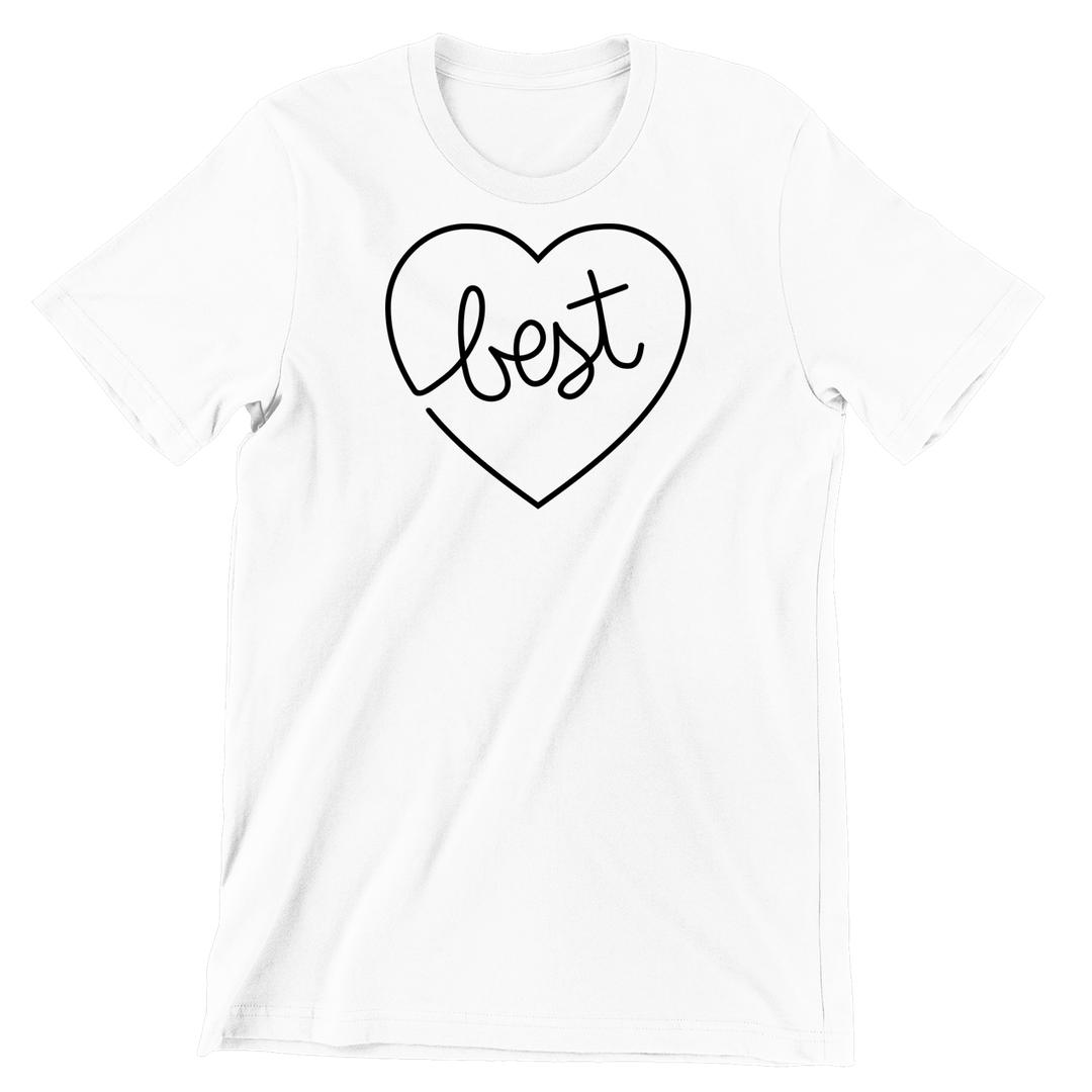 Best Friends /Left Side - bff shirts for 2_bff shirts for 3_bff shirts for 4_bff t shirts for 2_cute bff sweatshirts_bff matching shirts_cute bff shirts_bff shirts cheap_bff shirts_bff sweatshirts