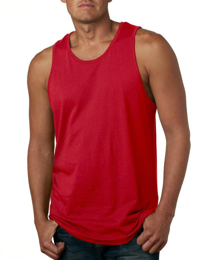 custom mens tank tops no minimum-custom made mens tank tops- personalized men's tank tops- 3633 Next Level Men's Cotton Tank-Tank Top-Next Level - custom one online
