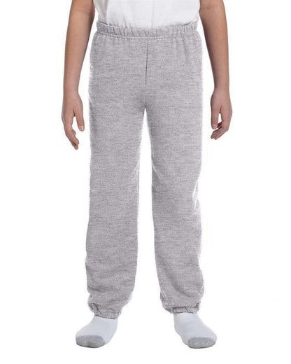 Custom Youth Sweatpants-G182B Gildan Youth Heavy Blend™ 8 oz., 50/50 Sweatpants-Sweatpants-Gildan-Custom One Online