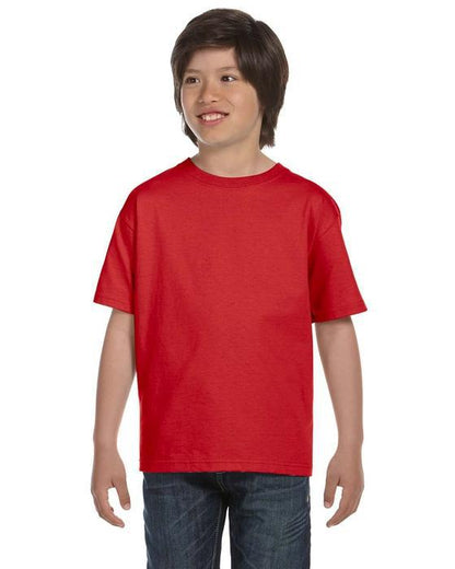 Custom Youth T-Shirts - G800B Gildan Youth 5.5 oz., 50/50 T-Shirt-T-SHIRT-Gildan-Custom One Online