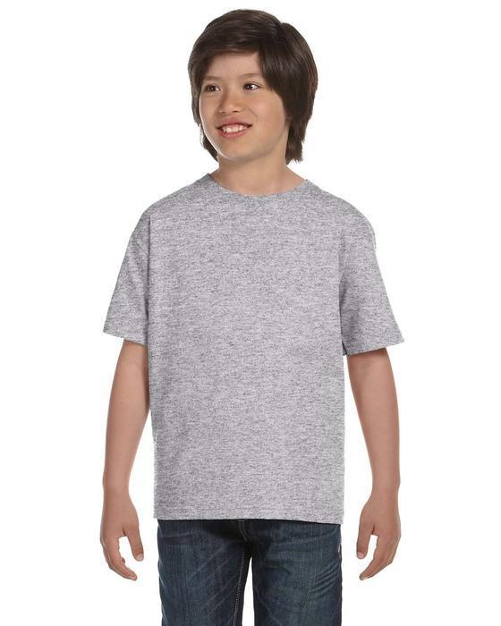Custom Youth T-Shirts - G800B Gildan Youth 5.5 oz., 50/50 T-Shirt-T-SHIRT-Gildan-Custom One Online