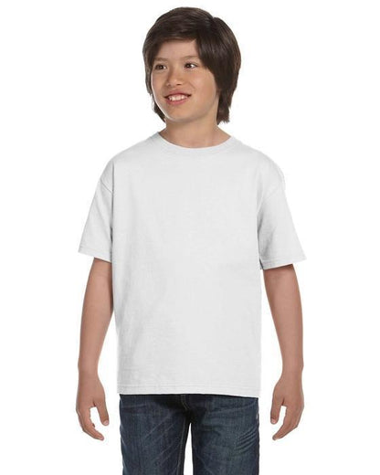 Custom Youth T-Shirts - G800B Gildan Youth 5.5 oz., 50/50 T-Shirt-T-SHIRT-Gildan-Custom One Online