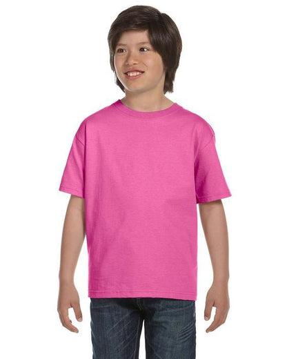 Custom Youth T-Shirts - G800B Gildan Youth 5.5 oz., 50/50 T-Shirt-T-SHIRT-Gildan-Custom One Online