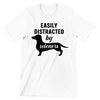 Easily Distracted By Weiners - dog mom t shirts_dog t shirts custom_dog man t shirts_dog love t shirts_dog t shirts funny_big dog t shirts_dog t shirts for humans_dog t shirts_dog lovers t shirts_dog rescue t shirts_funny dog t shirts for humans