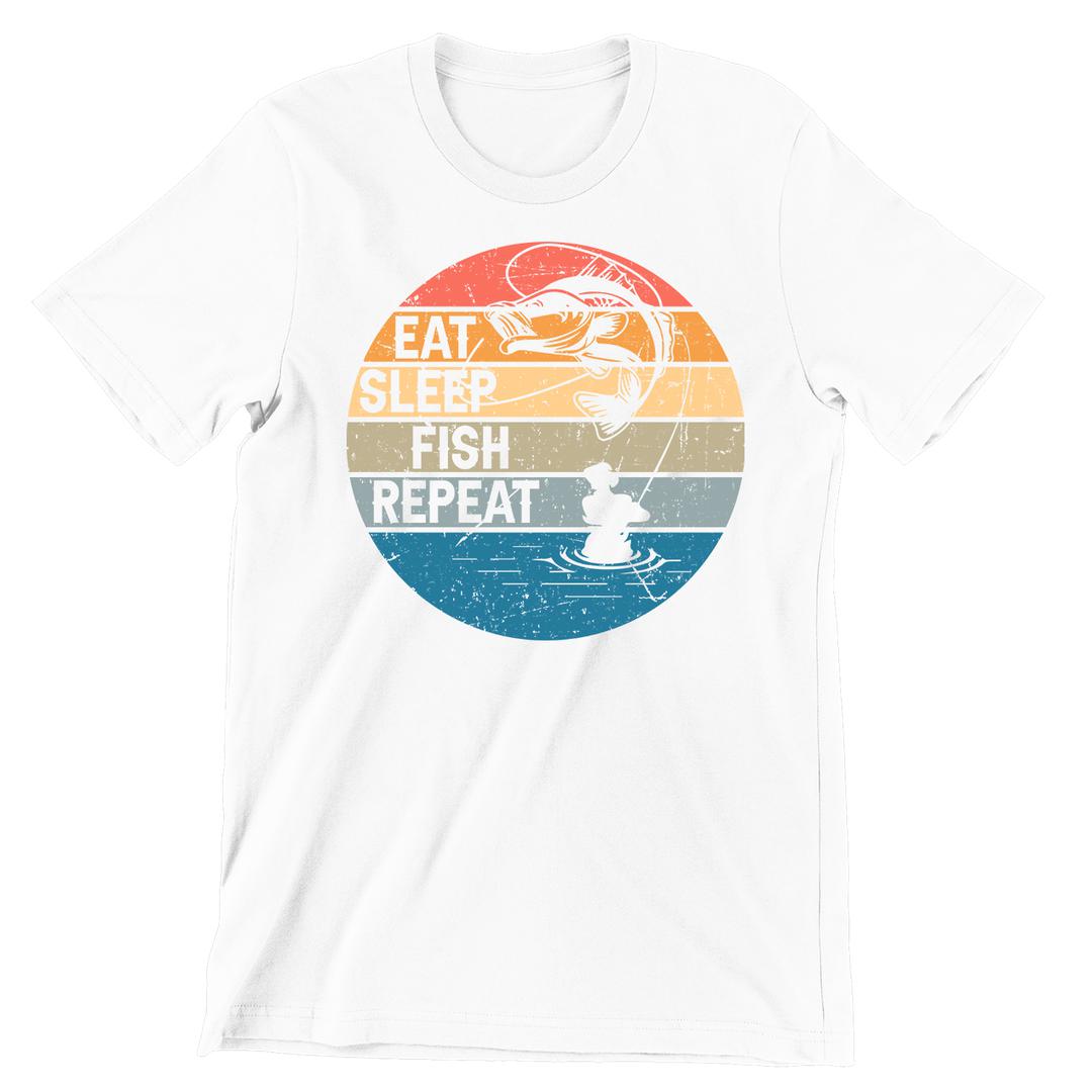 Eat Sleep Fish Repeat - funny fishing t shirts_fishing t shirts funny_funny fishing shirts for men_funny fishing tee shirts_funny womens fishing shirts_funny bass fishing shirts_funny fishing shirts for women_fishing shirts funny_funny fishing shirts_fishing t shirts