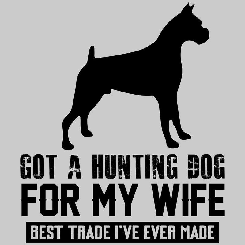 Tengo un perro de caza para mi esposa