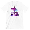 He is mine Galaxy - t shirts for valentine's day_valentine day t shirts_valentine's day t shirts_long sleeve valentine shirts_valentine's day tee shirt_valentine day tee shirts_valentines day shirt ideas_matching couple t shirts_couple matching t shirts_matching t shirts for couples