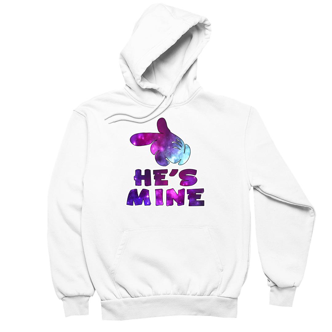 He is mine Galaxy - t shirts for valentine's day_valentine day t shirts_valentine's day t shirts_long sleeve valentine shirts_valentine's day tee shirt_valentine day tee shirts_valentines day shirt ideas_matching couple t shirts_couple matching t shirts_matching t shirts for couples