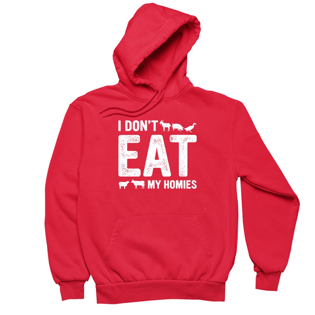 I Don't Eat My Homies - vegan friendly t shirts_vegan slogan t shirts_best vegan t shirts_anti vegan t shirts_go vegan t shirts_vegan activist shirts_vegan saying shirts_vegan tshirts_cute vegan shirts_funny vegan shirts_vegan t shirts funny