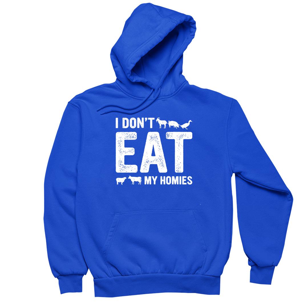 I Don't Eat My Homies - vegan friendly t shirts_vegan slogan t shirts_best vegan t shirts_anti vegan t shirts_go vegan t shirts_vegan activist shirts_vegan saying shirts_vegan tshirts_cute vegan shirts_funny vegan shirts_vegan t shirts funny