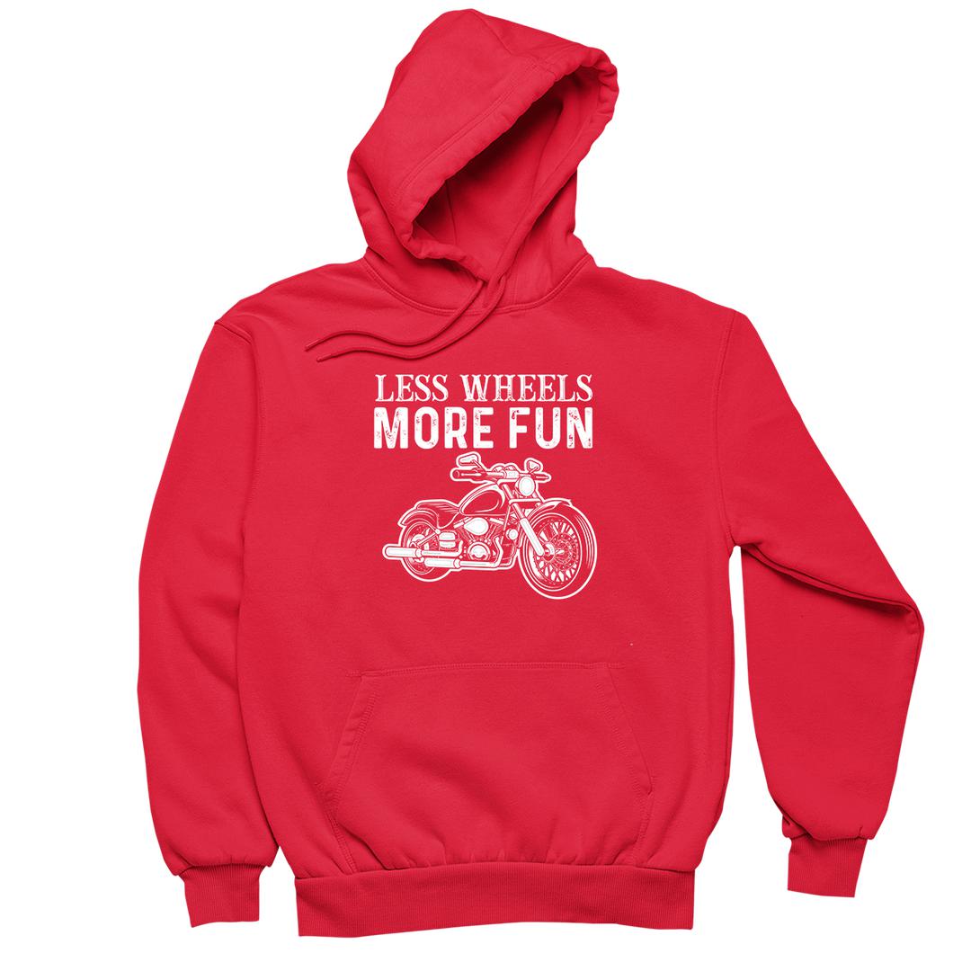 Less Wheels More Fun- christian biker t shirts_cool biker t shirts_biker trash t shirts_biker t shirts_biker t shirts women's_bike week t shirts_motorcycle t shirts mens_biker chick t shirts_motorcycle t shirts funny