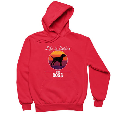 Life Is Better With Dogs - dog mom t shirts_dog t shirts custom_dog man t shirts_dog love t shirts_dog t shirts funny_big dog t shirts_dog t shirts for humans_dog t shirts_dog lovers t shirts_dog rescue t shirts_funny dog t shirts for humans