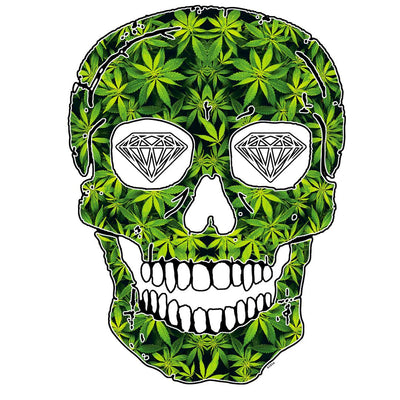 Marijuana Weed Diamond Skull-weed shirts for females_weed t shirts online_weed shirts funny_vintage weed shirts_weed strain shirts_weed smoking shirts_weed shirts cheap_subtle weed shirts_best weed shirts_weed shirts