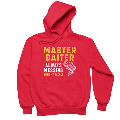 Master Baiter Always Messing With My Tackle - funny fishing t shirts_fishing t shirts funny_funny fishing shirts for men_funny fishing tee shirts_funny womens fishing shirts_funny bass fishing shirts_funny fishing shirts for women_fishing shirts funny_funny fishing shirts_fishing t shirts