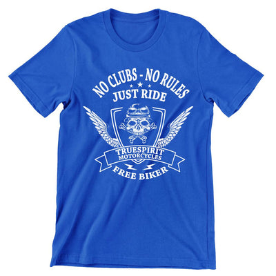 No Clubs No Rules Just Ride- christian biker t shirts_cool biker t shirts_biker trash t shirts_biker t shirts_biker t shirts women's_bike week t shirts_motorcycle t shirts mens_biker chick t shirts_motorcycle t shirts funny