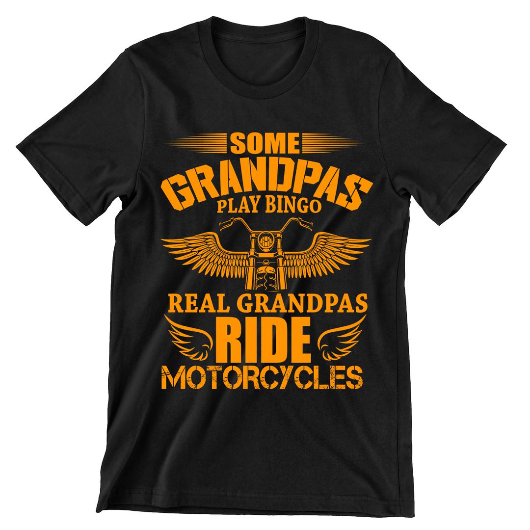 Real Grandpa Ride Motorcycle