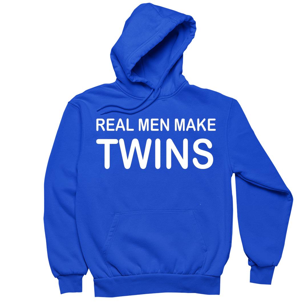 Real Men Make Twins - cute funny maternity shirts_funny pregnant t shirts_funny pregnancy shirts for couples_funny maternity tee shirts_funny pregnancy shirts for mom_funny plus size maternity shirts_funny pregnancy shirts for dad_cheap funny maternity shirts_maternity shirts with funny sayings_funny maternity shirts