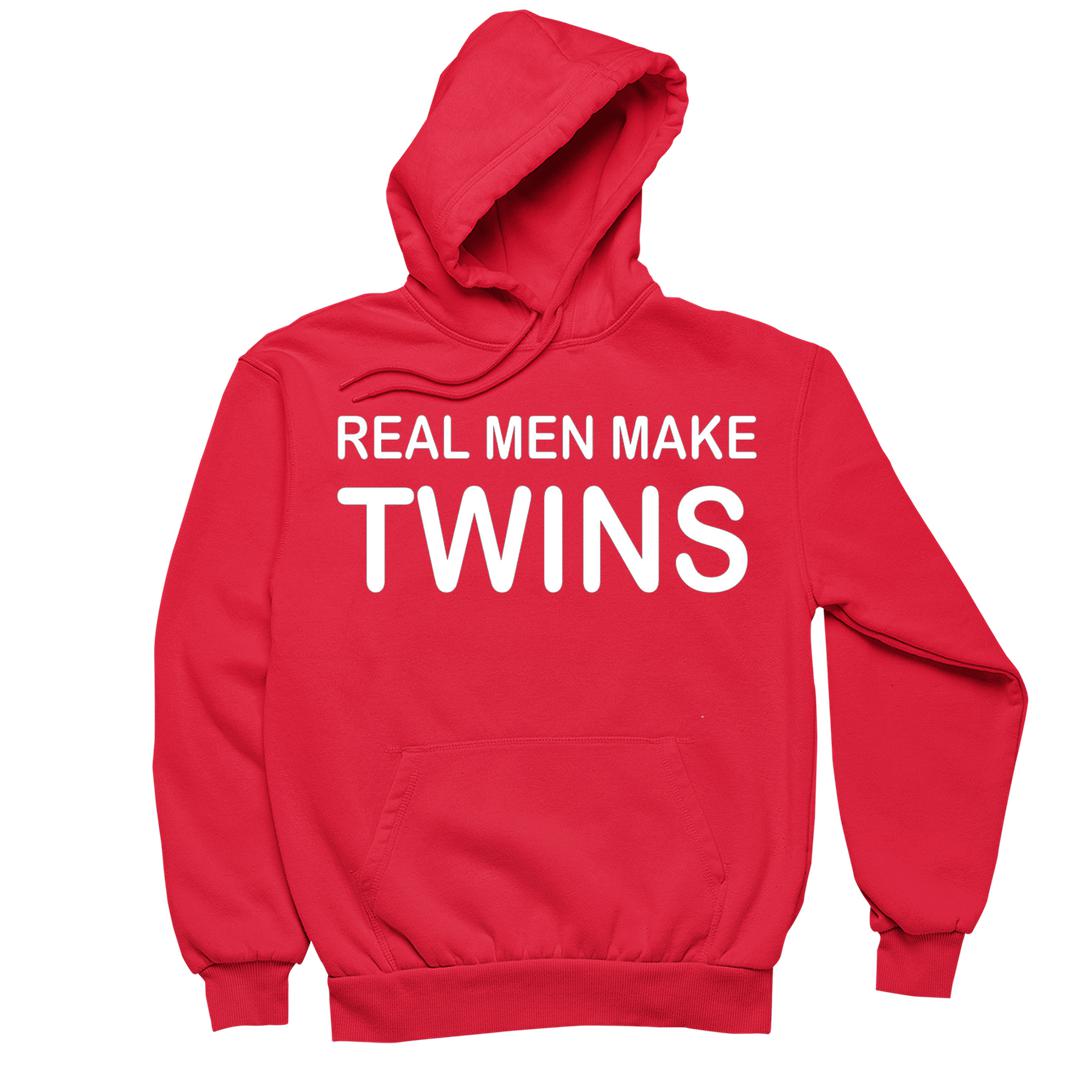 Real Men Make Twins - cute funny maternity shirts_funny pregnant t shirts_funny pregnancy shirts for couples_funny maternity tee shirts_funny pregnancy shirts for mom_funny plus size maternity shirts_funny pregnancy shirts for dad_cheap funny maternity shirts_maternity shirts with funny sayings_funny maternity shirts